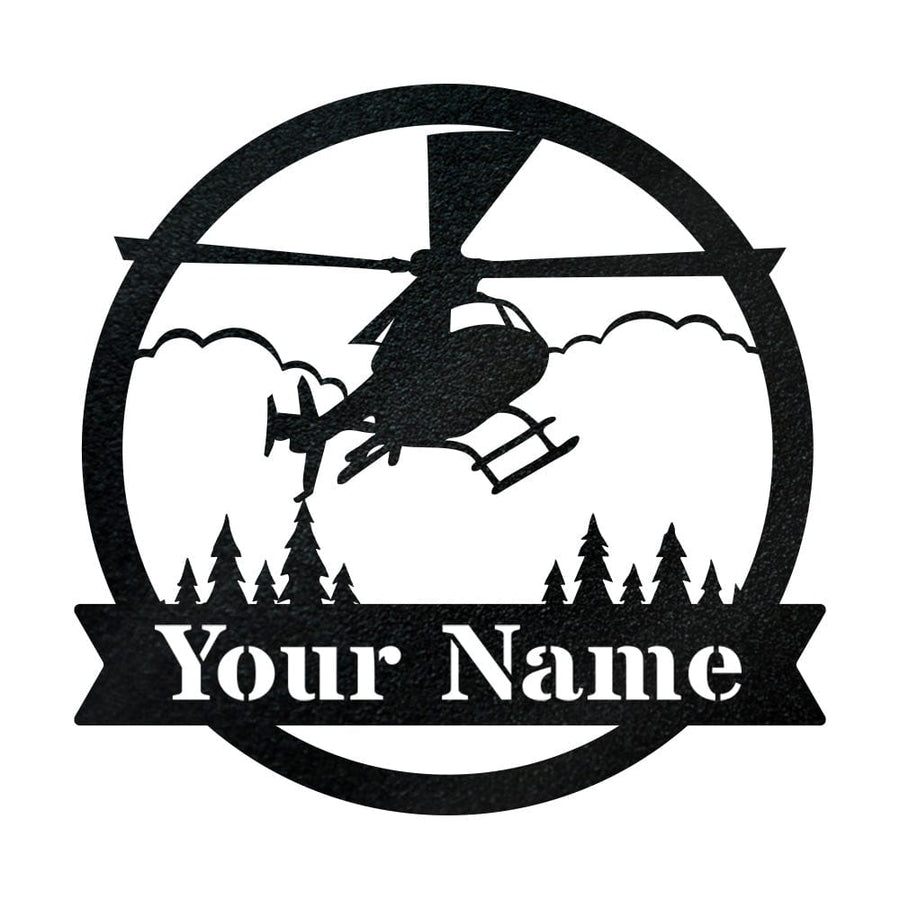 Helicopter Monogram -