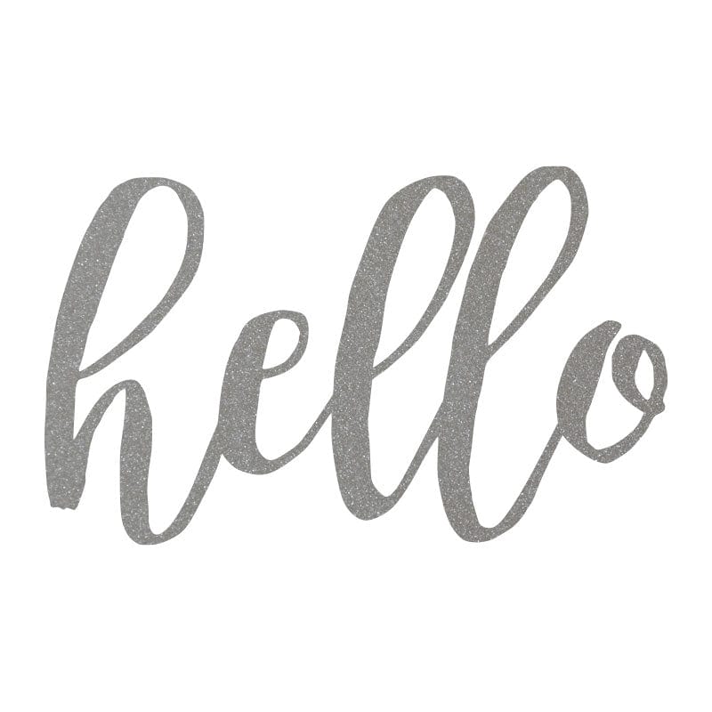 Hello Metal Sign - Rustic Farmhouse Metal Hello Sign