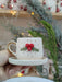 Celebrate the holidays with this handmade Christmas espresso cup! Featuring holly berries, gold details, and a matching saucer – perfect for festive coffee lovers.