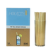 HolyCityStrawCompany 7.9-inch Wheat Tall Straws box of 500 straws displayed with a glass of straws next to the packaging