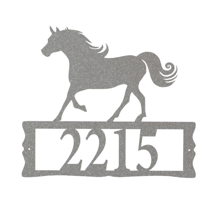 Horse Address Sign