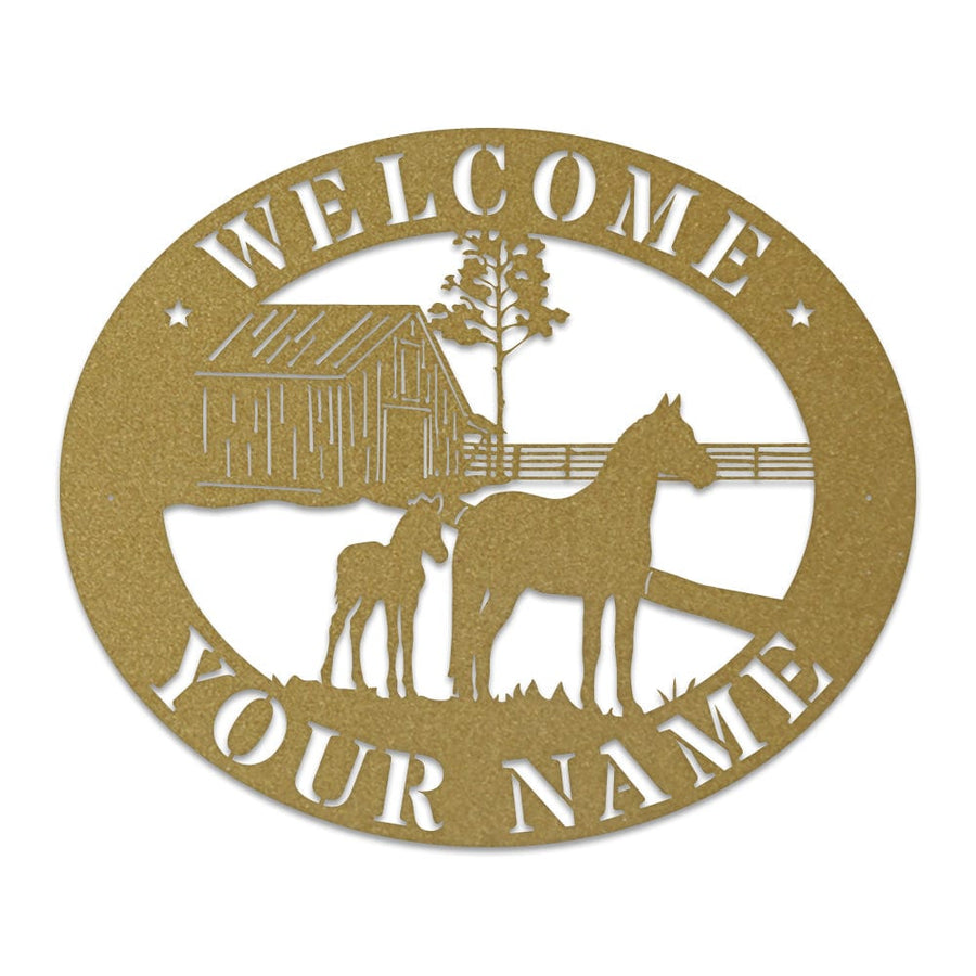 Horse Barn Monogram