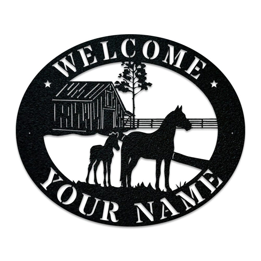 Horse Barn Monogram