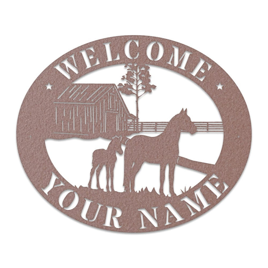 Horse Barn Monogram