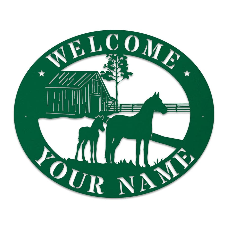 Horse Barn Monogram