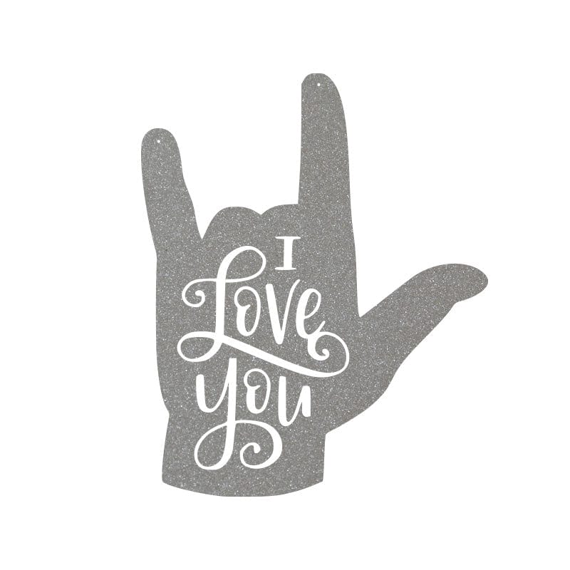 I Love You - Metal Sign Language