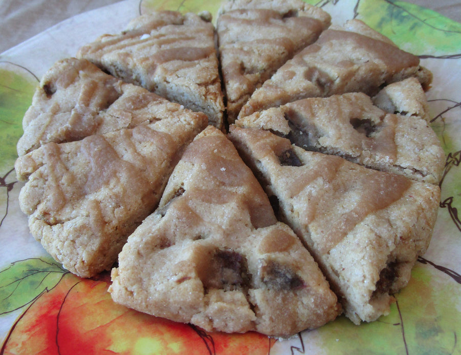 Keto Scones, Ginger Pear, Grain Free, Gluten Free, Dairy Free, Egg Free, Sugar Free, Low Carb, Erythritol Free, Birthday Gifts, Fall Flavors