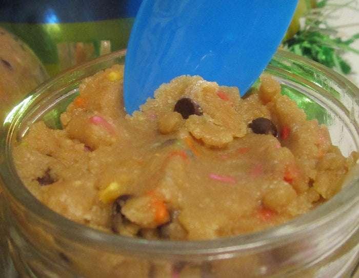 Gluten Free Cookie Dough, Edible, Dairy Free, Egg Free, Vegan, Funfetti Chocolate Chip, Nut Free, Birthday treats, Easter snacks, Smores