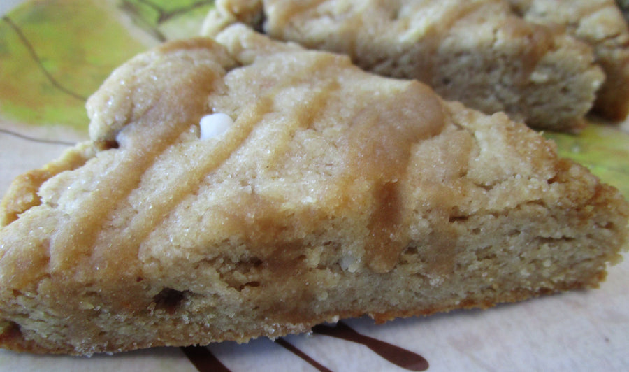 Keto Scones, Ginger Pear, Grain Free, Gluten Free, Dairy Free, Egg Free, Sugar Free, Low Carb, Erythritol Free, Birthday Gifts, Fall Flavors