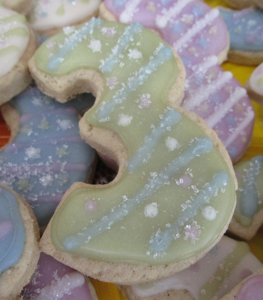 Sugar Cookies, Gluten Free, Dairy Free, Egg Free, Age, 1st Birthday Party, Nut free, Soy free, Vegan, Cookie Favor, School Safe, Boy, Girl