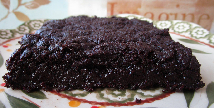 Brownie, Paleo, Gluten Free, Dairy Free, Egg Free, Vegan, Soy Free, Nut Free, Coconut Sugar, Millet Flour, Grain Free, Valentine's Day Gift