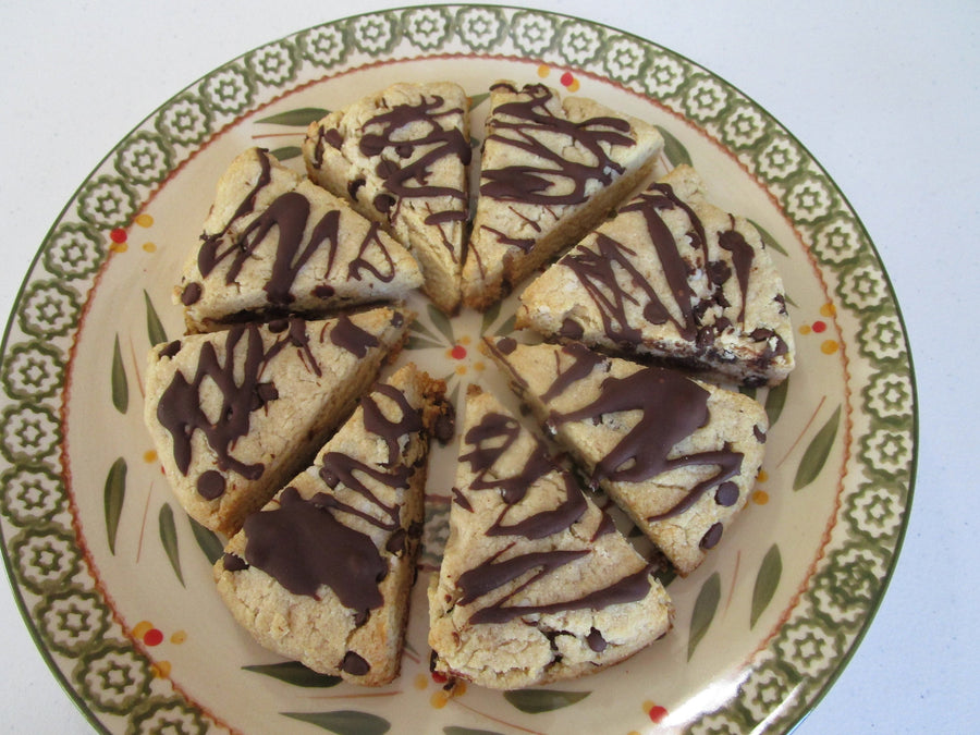 Keto, Mocha Chocolate Chip, Scone, Gluten Free, Sugar Free, Dairy Free, Egg Free, Vegan, Dessert, Birthday, Sugar free, Low carb, Grain Free