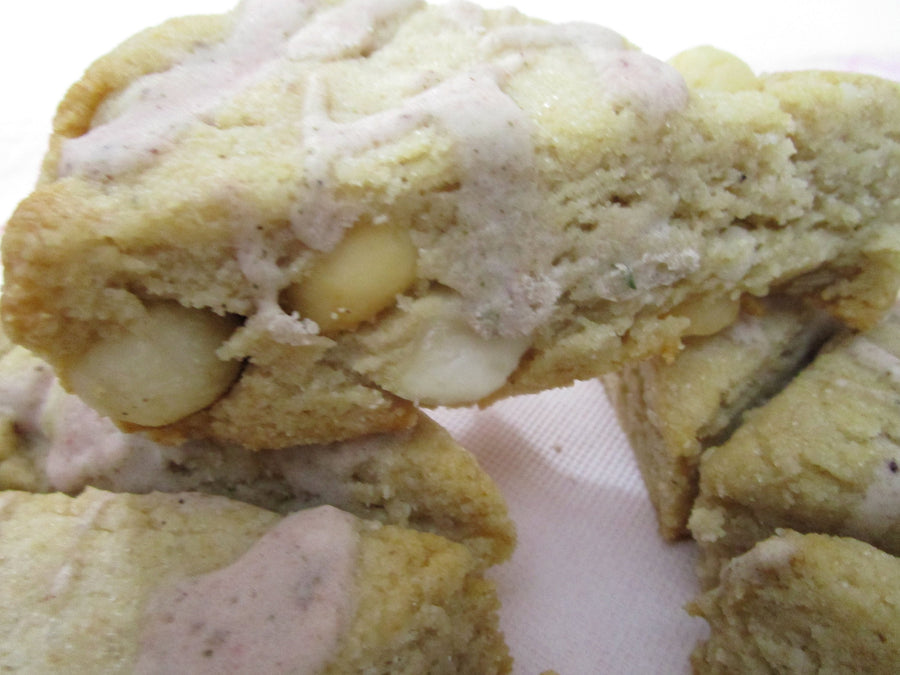 KETO, Scone, Berry Macadamia Nut, Gluten Free, Dairy Free, Egg Free, Vegan, Sweet, Savory, Sugar Free, Low Carb, Dessert, Erythritol Free