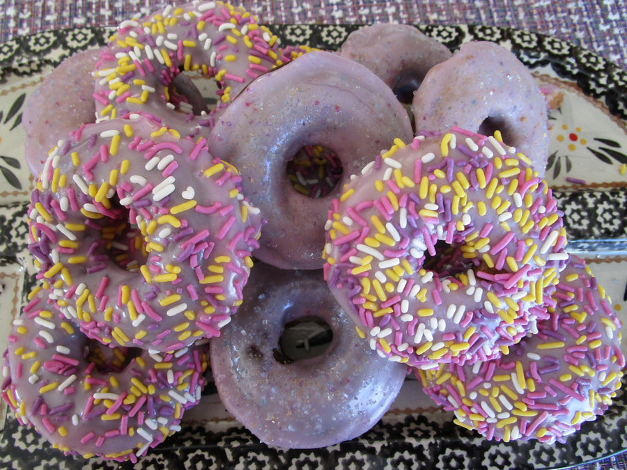 Gluten Free Donuts, Egg Free, Dairy Free, Vanilla, Chocolate, Natural Sprinkle, Vegan, Birthday, Thanksgiving, New Years 2025, Christmas