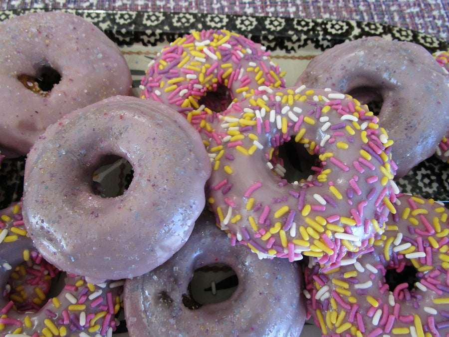 Gluten Free Donuts, Egg Free, Dairy Free, Vanilla, Chocolate, Natural Sprinkle, Vegan, Birthday, Thanksgiving, New Years 2025, Christmas