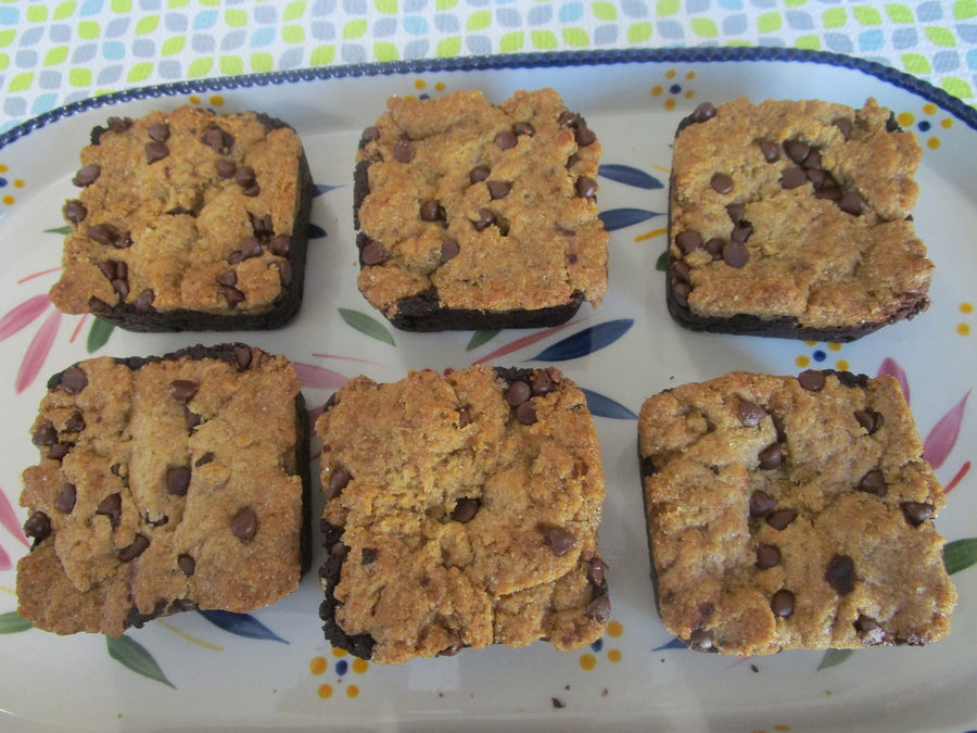 Gluten Free Brookie Brownies, Dairy Free, Egg Free, Vegan, Nut Free, Soy Free, Birthday Gifts, Dessert Bars, Graduation Dessert, July 4th