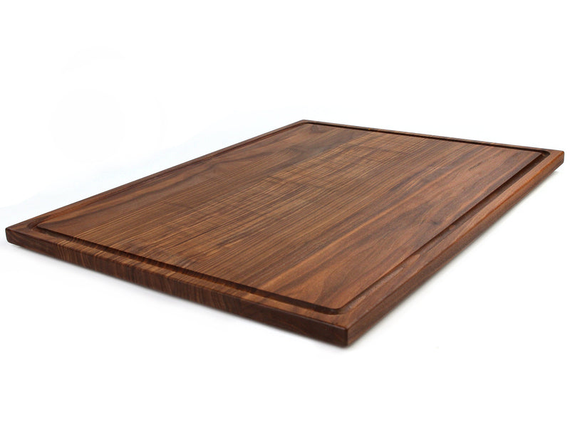 XL Personalized Walnut Serving Tray, 24"x18" Charcuterie Tray, Custom Walnut Cutting Board, Customizable Wedding Board, Made in the USA