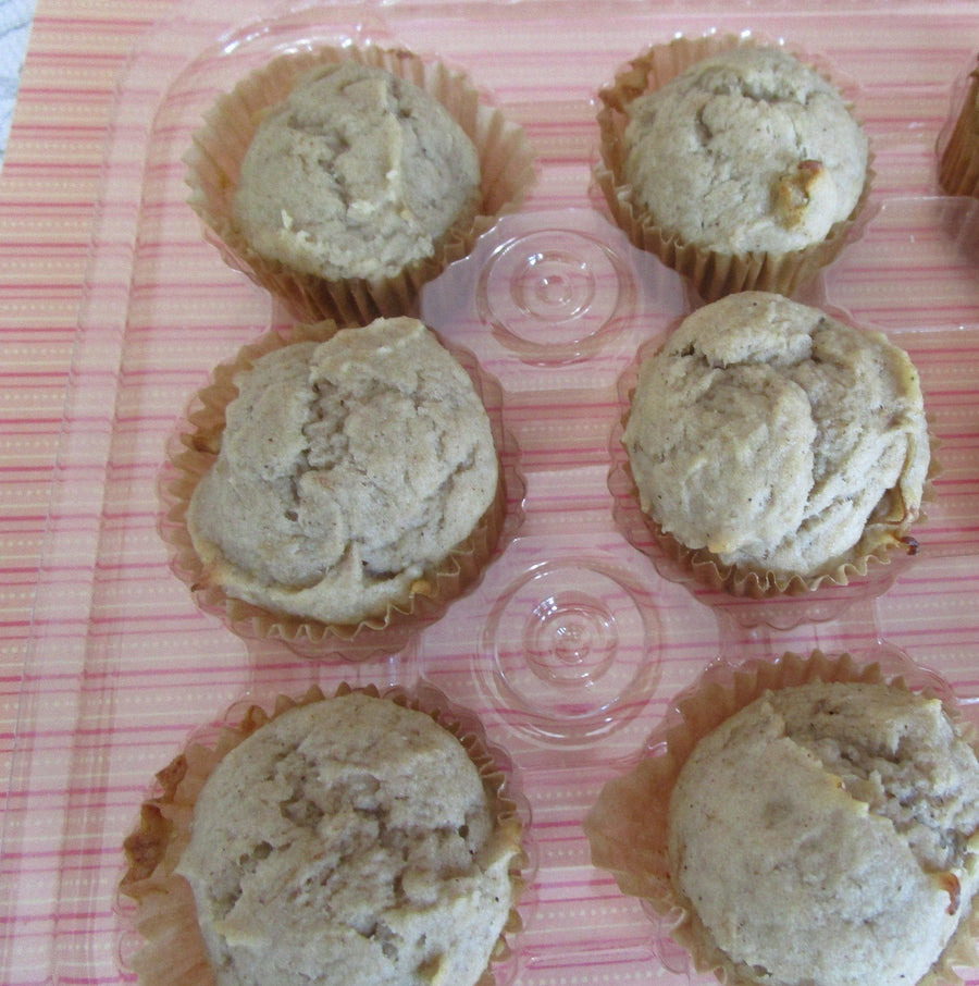 Gluten Free Muffin, Buckwheat, Chocolate Chip, Dairy Free, Egg Free, Vegan, Low FODMAP, No Refined Sugar, Paleo, Coconut Free, Wellness Gift