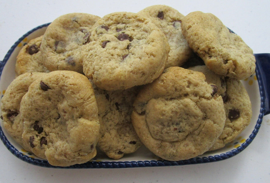 Gluten Free Pecan Chocolate Chip Cookie, Dairy Free, Vegan, Low Sugar, Oat Free, Birthday Gift, freshly baked, Easter Menu, Graduation Snack
