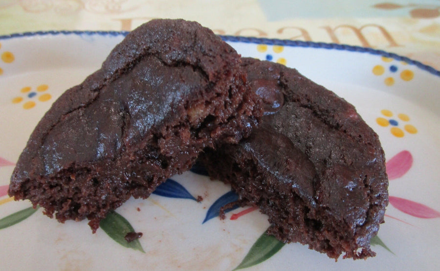 Gluten Free High Protein Double Chocolate Muffins, Dairy Free, Paleo, Vegan, Grain Free, Peanut Free, Low Sugar Desserts, fitness snacks