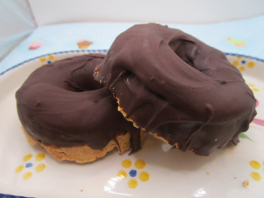 Keto Chocolate Donut, Gluten Free, Dairy Free, Egg Free, Grain Free, Vegan Collagen, Erythritol Free, Sugar Free, Low Carb, Fitness Snack