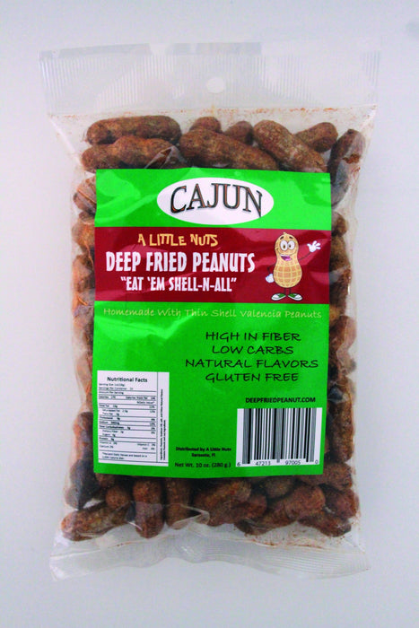 Cajun Deep Fried Peanuts by A Little Nuts - Deep Fried Peanuts