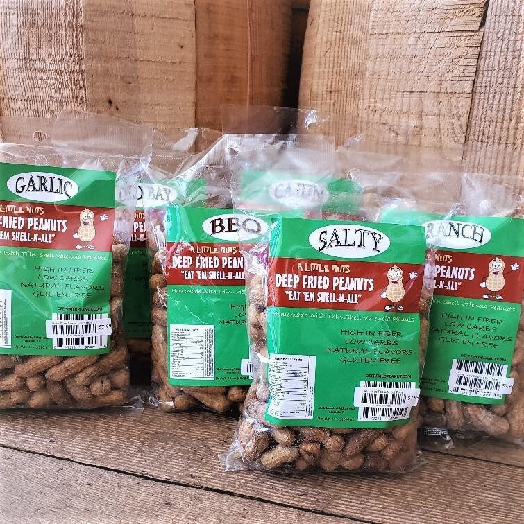 BBQ Deep Fried Peanuts by A Little Nuts - Deep Fried Peanuts