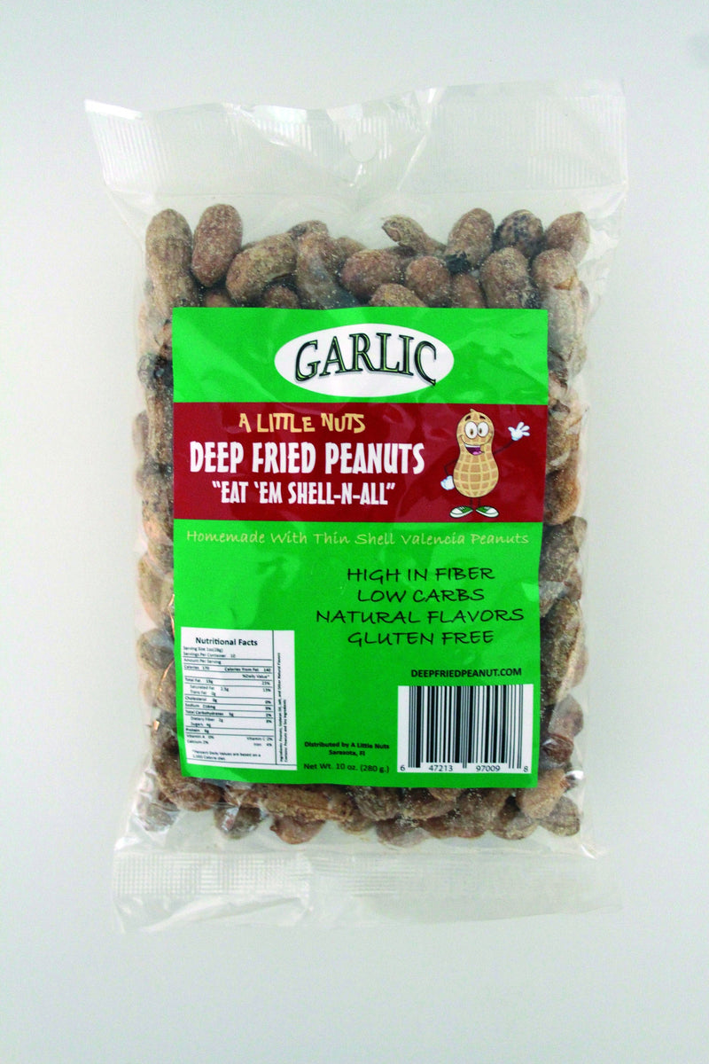 Garlic Deep Fried Peanuts by A Little Nuts - Deep Fried Peanuts