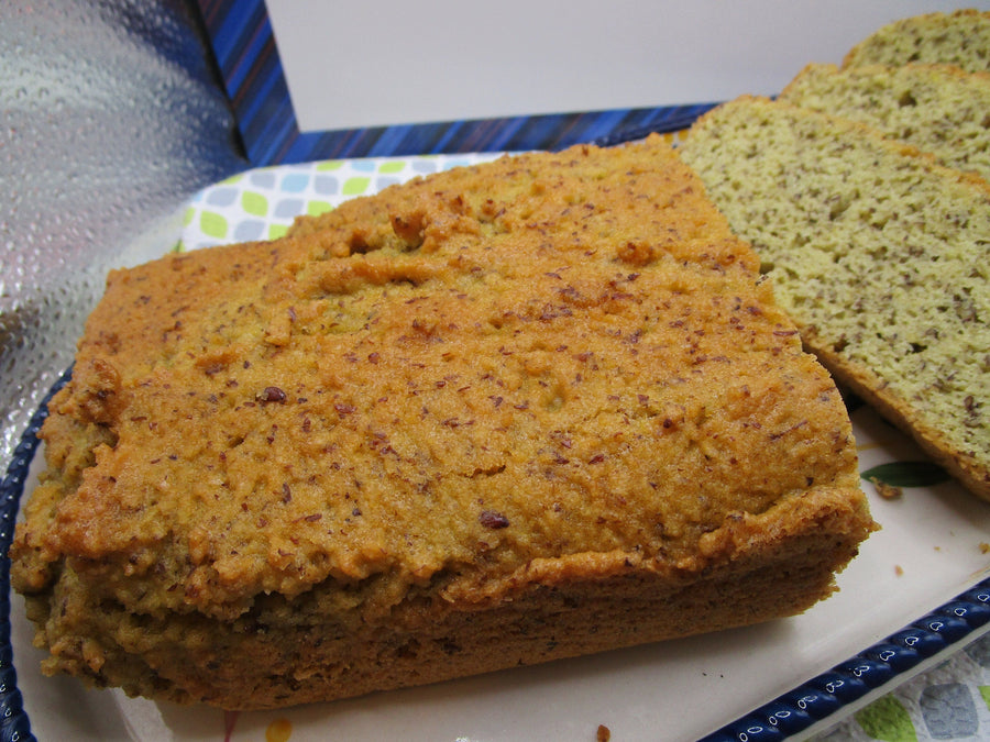 Gluten Free Sandwich Bread, Paleo, Grain Free, Dairy Free, Soy Free, Yeast Free, Preservative Free, High Fiber, Sugar Free, Low Carb bread