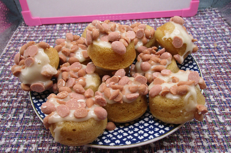 Gluten Free Mini Donut Rings, Salted Caramel, Dairy Free, Egg Free, Vegan, Nut Free, Sweet & Salty Snack, Birthday Dessert, Allergy Friendly