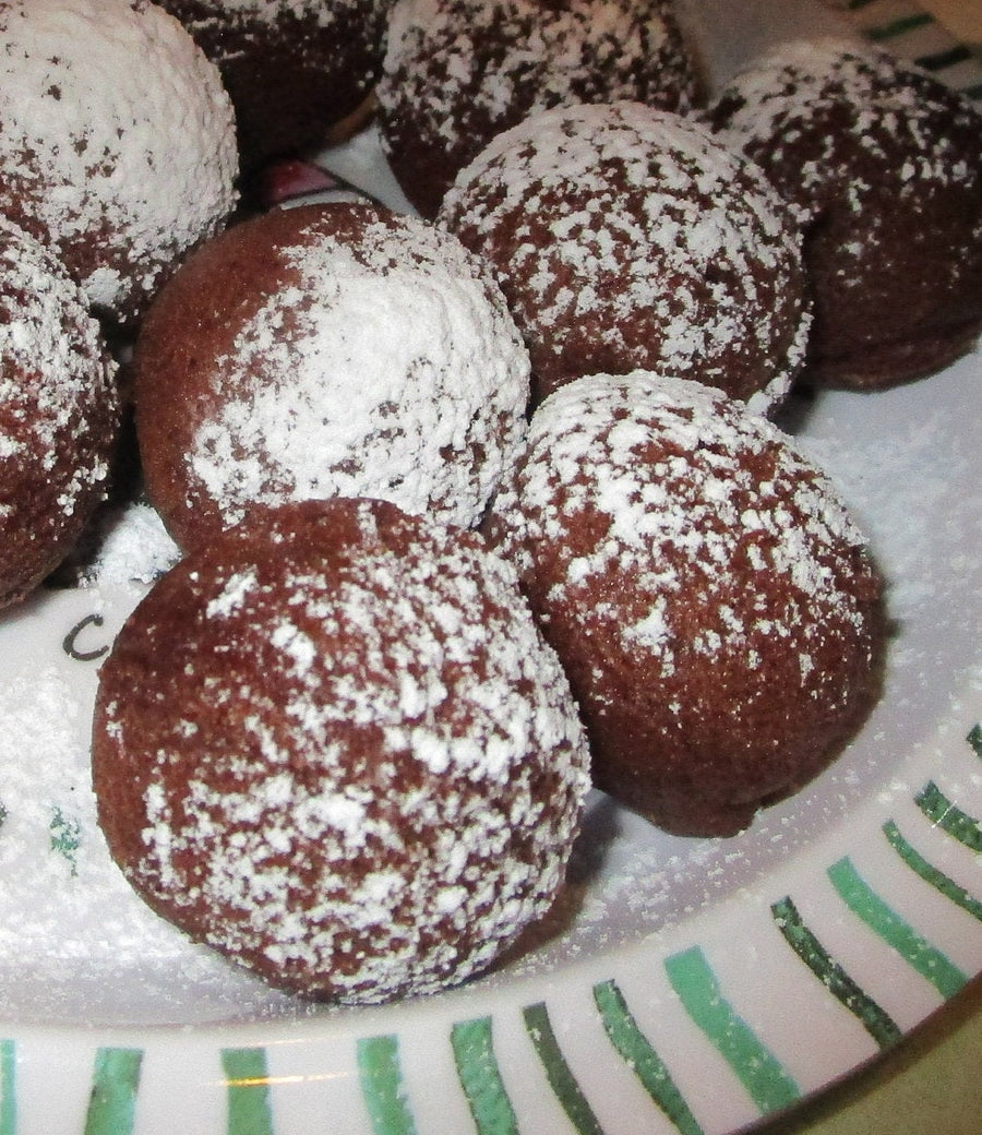 Munchkins, Gluten Free, Dairy Free, Christmas Treats, Peanut Free, Oat Free, School Safe, Classroom Party, Donut Hole, Vanilla, Chocolate