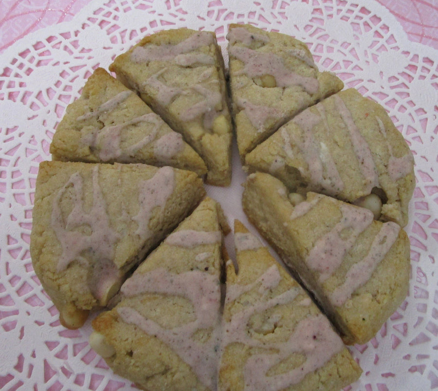 KETO, Scone, Berry Macadamia Nut, Gluten Free, Dairy Free, Egg Free, Vegan, Sweet, Savory, Sugar Free, Low Carb, Dessert, Erythritol Free