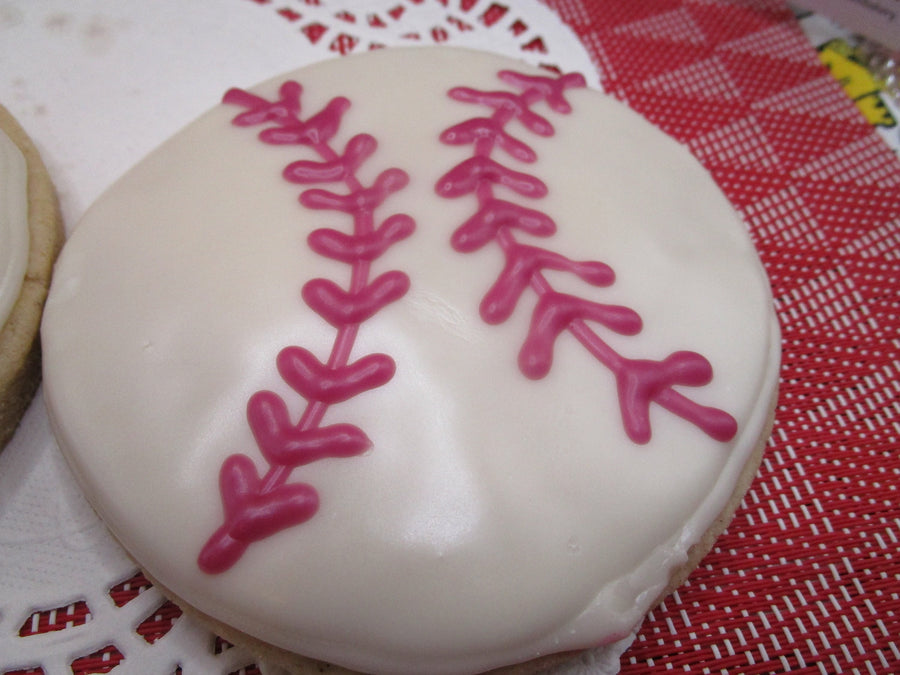 Gluten Free Sugar Cookies, Baseball, Dairy Free, Egg Free, Nut Free, Vegan, Little League, Sports, Birthday Gift, Party Favor, Custom Orders