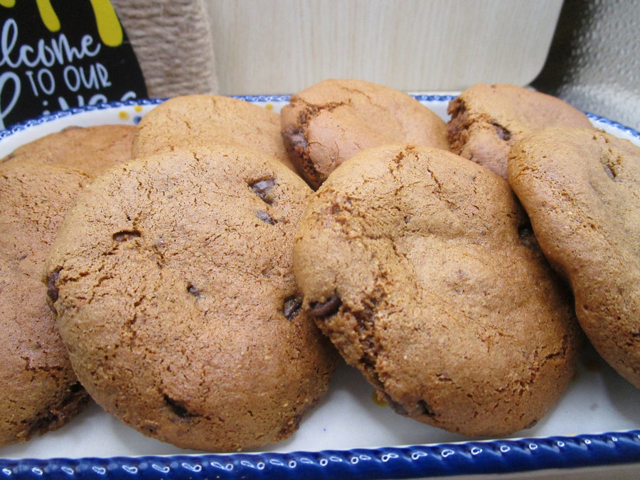 AIP Paleo Tiger Nut Carob Chip Cookies, Gluten Free, Grain Free, Dairy Free, Egg Free, Autoimmune Protocol, Wellness Gift, Low FODMAP snack