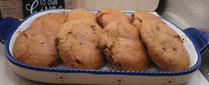 AIP Paleo Tiger Nut Carob Chip Cookies, Gluten Free, Grain Free, Dairy Free, Egg Free, Autoimmune Protocol, Wellness Gift, Low FODMAP snack