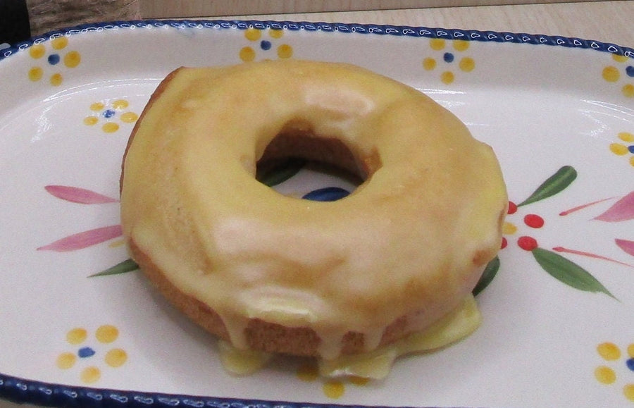 Gluten Free Glazed Donuts, Dairy Free, Egg Free, Vegan, Nut Free, Citrus, Fruity, Lemon, Orange, Light & Fluffy Snacks, Graduation Dessert