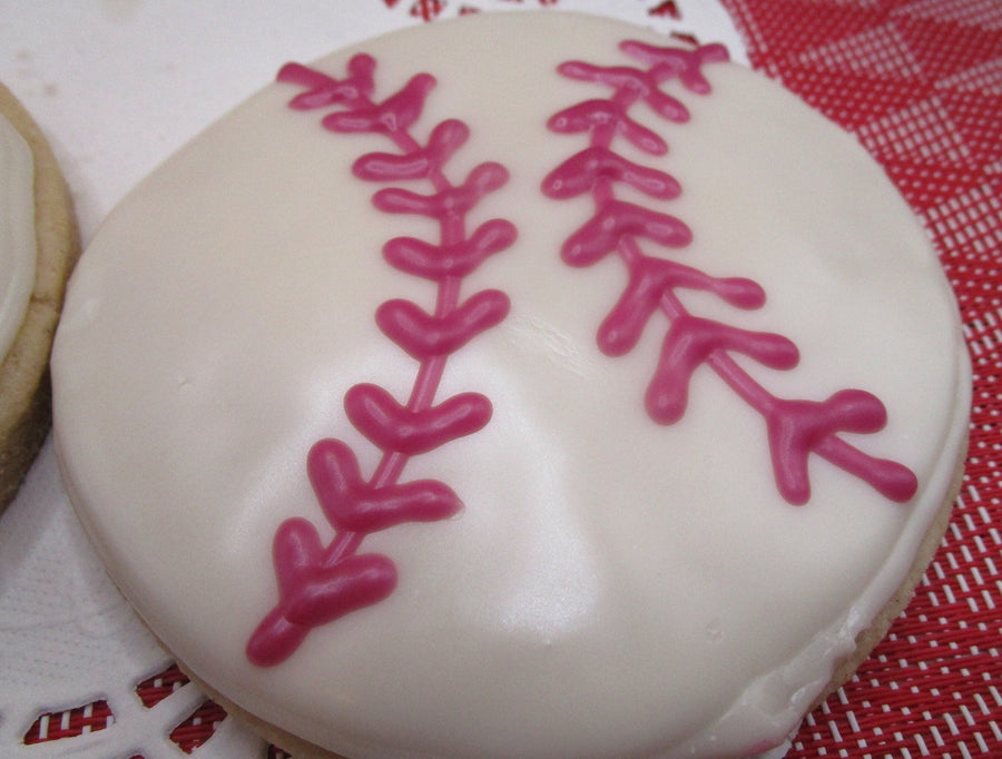 Gluten Free Sugar Cookies, Baseball, Dairy Free, Egg Free, Nut Free, Vegan, Little League, Sports, Birthday Gift, Party Favor, Custom Orders