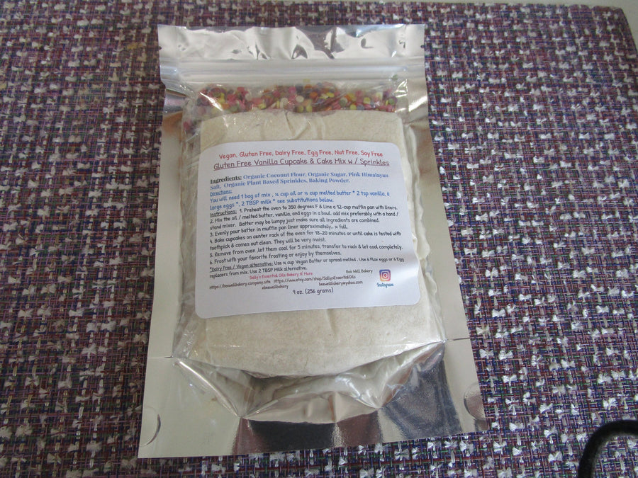 Gluten Free Cupcake Mix, Dairy Free, Nut Free, Grain Free, Paleo, High Protein, KETO, Sugar Free, Kids Baking Gifts, Birthday Party Dessert