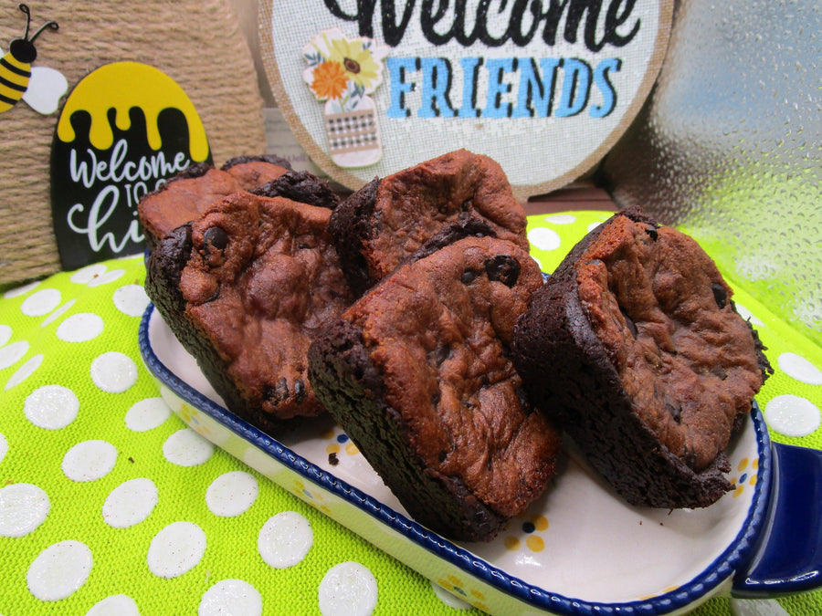 AIP Paleo Brookie Brownie, Gluten Free, Dairy Free, Grain Free, Vegan, Tiger Nut Snack, Chocolate Free, Carob Desserts, Autoimmune Protocol