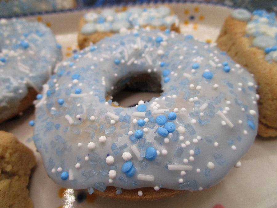 Donuts, Gluten Free, Dairy Free, Egg Free, Boy, Girl, Baby Shower, Vanilla, Chocolate, Vegan, Organic, Baby Reveal, Custom Order, Cookie Bar