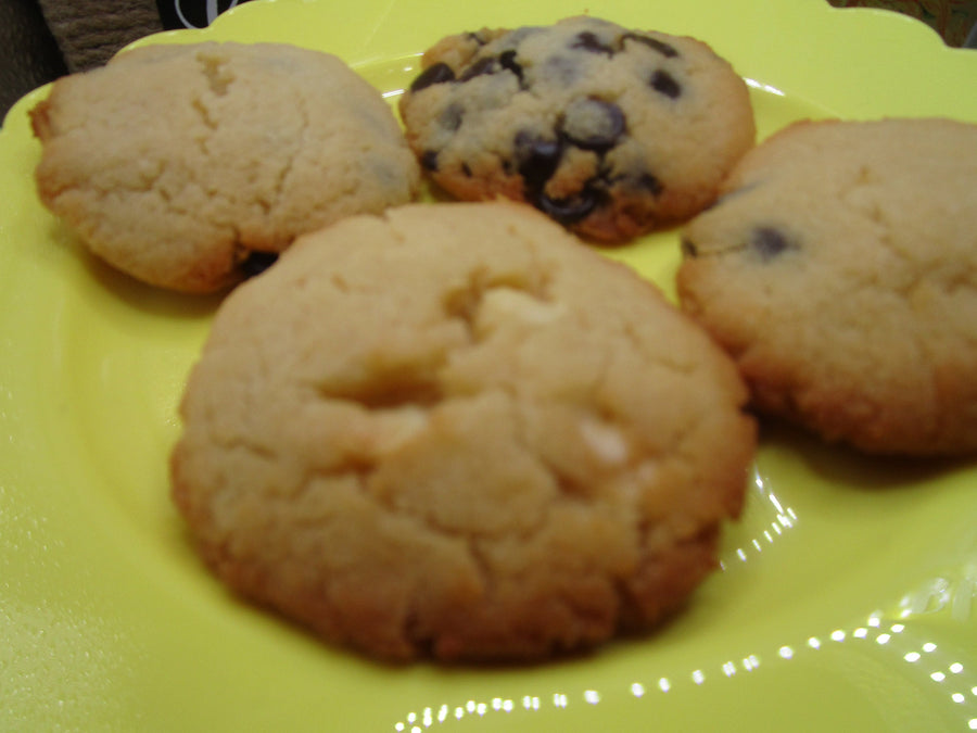 KETO Cookies, White Chocolate Macadamia Nut, Sugar Free, Gluten Free, Dairy Free, Vegan, Low Carb Snack, Grain Free, Easter, Graduation Gift