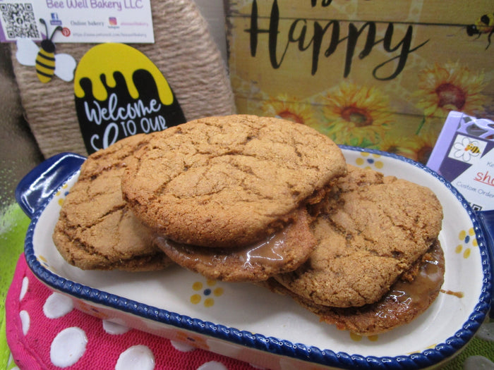 AIP Paleo, Cinnamon Tiger Nut Butter Cookie Sandwich, Grain Free, Gluten Free, Dairy Free, Egg Free, Autoimmune Protocol, Soft Baked, Vegan