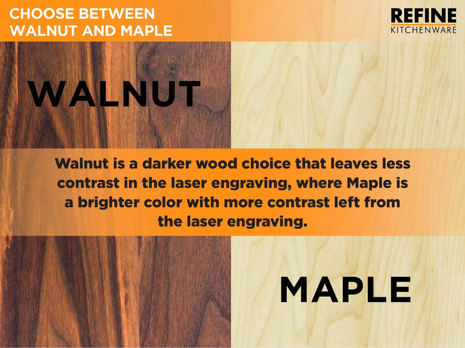 Personalized Cutting Board Wedding Gift Customize Your Walnut And Maple Boards Engraved Engagement Gift Unique Bridal Shower Present