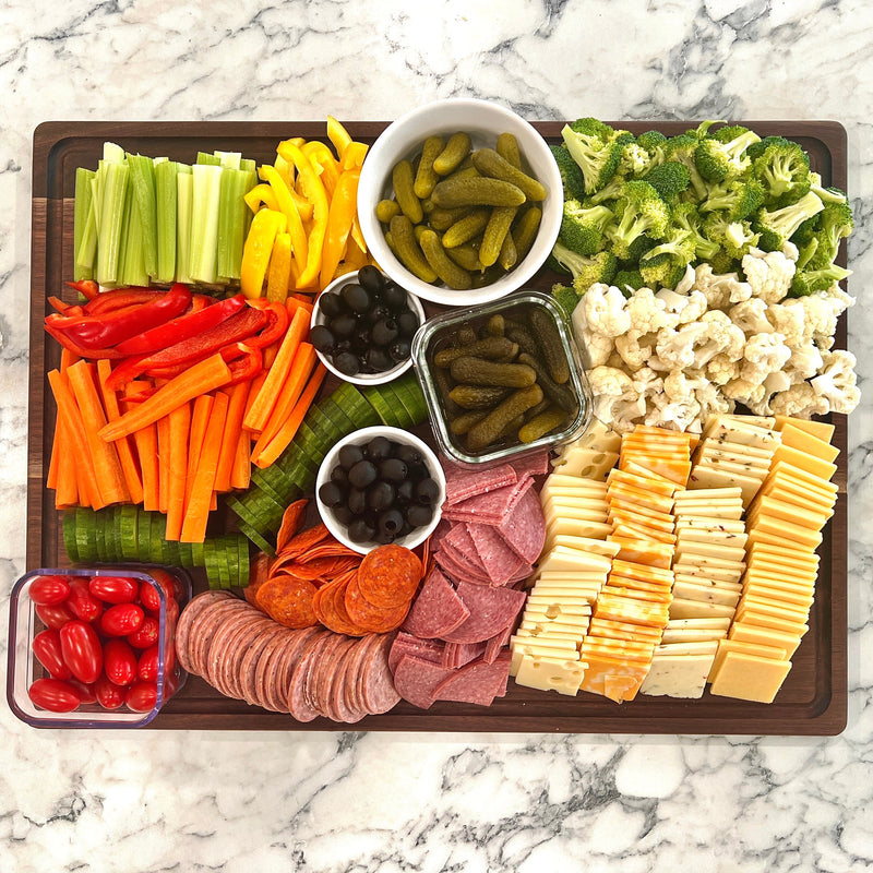 Extra Large Walnut Cutting Board 24" x 18", With Juice Groove, Father's Day Gift, Wedding Gift, Anniversary Gift, 100% Made in the USA