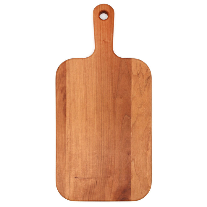 Personalized Last Name Letter Charcuterie Board, Monogram Cherry Wood Paddle Board, Mother’s Day Gift, Wedding Gift, Made in The USA