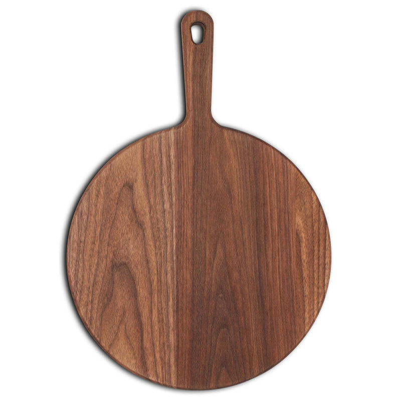 Walnut Paddle Cutting Board With Handle, Walnut Cutting Board With Handle, Charcuterie Board With Handle Handmade in the USA