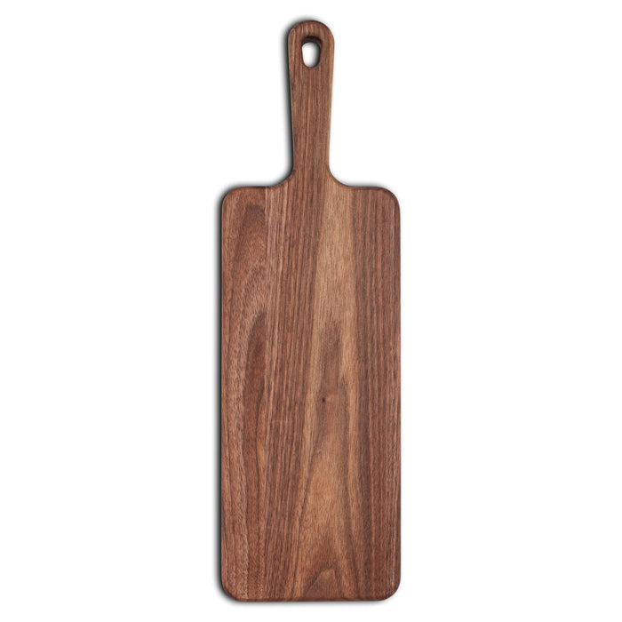 Walnut Paddle Cutting Board With Handle Walnut Cutting Board With Handle Charcuterie Board With Handle 100 Handmade In The Usa