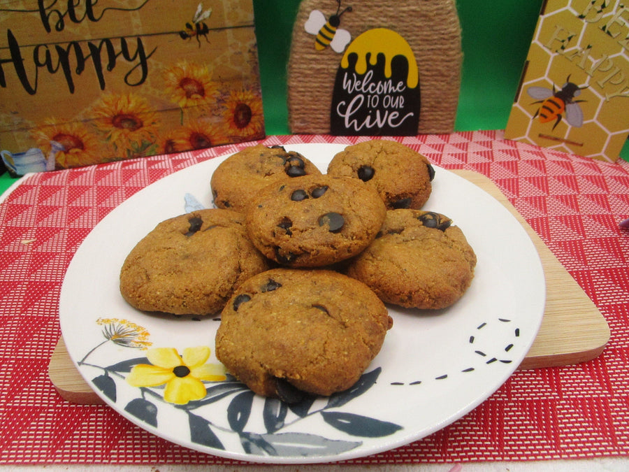 AIP Paleo Tiger Nut Cookie, Cherry Carob Chip, Gluten Free, Grain Free, Dairy Free, Egg Free, Nut Free, Autoimmune Protocol, Valentine's Day