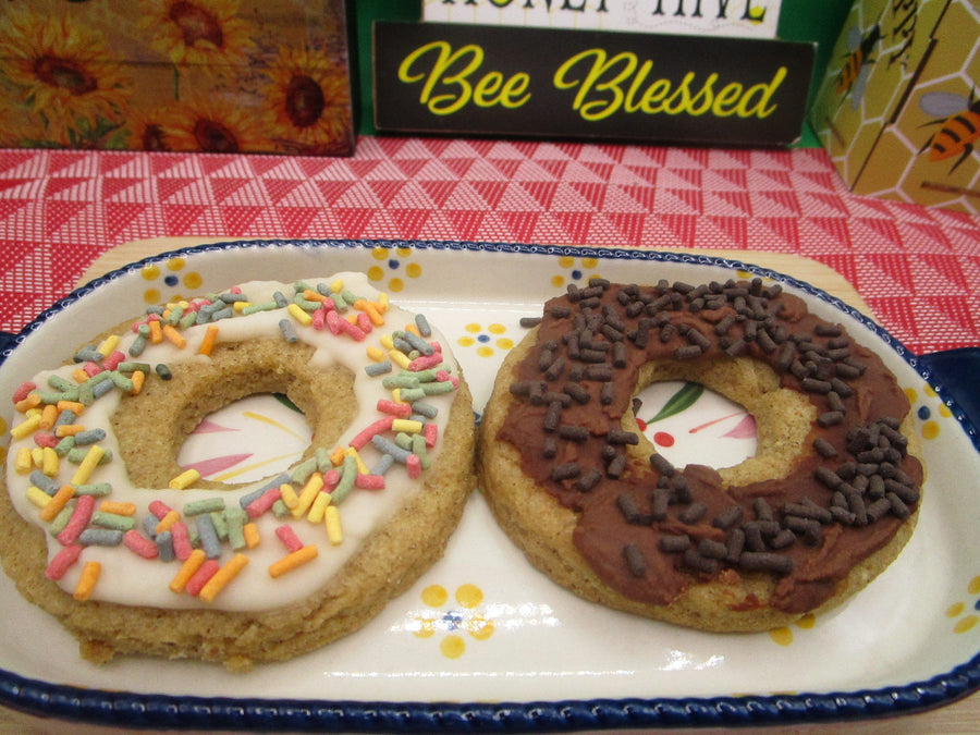 Sugar Free Cookies, Gluten Free, Dairy Free, Donut Theme, Vegan, Egg Free, Nut Free, Erythritol Free, Allergy friendly bakery, Party Favors