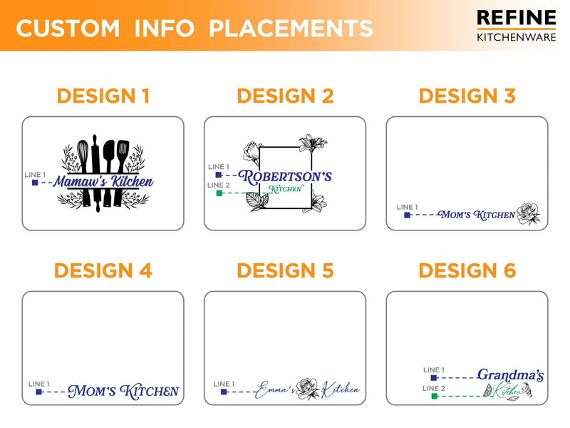 Personalized Mothers Day Cutting Board, Custom Gift for Wife, Gift for her, Personalized Mother's Day Gift, Gift For Grandma, USA Made